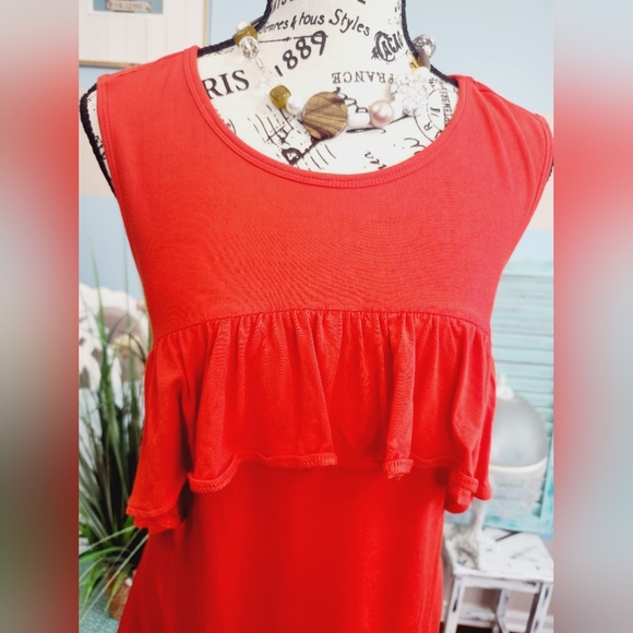 Cato Plus Size Short Sleeve Ruffle Top - Picture 3 of 7